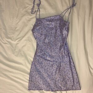 Lilac slip dress